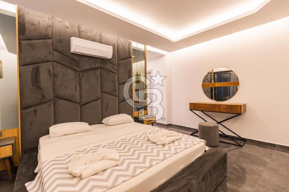 CB GİZ'DEN KALKAN'DA 5+1 SATILIK İMARLI İSKANLI VİLLA