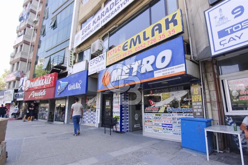 İzmir Konak Dokuz Eylül Meydan Konumlu Kiralık 200 m² Dükkan