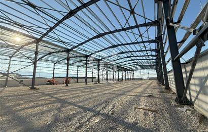 CB KOBİ'den İzmir, Kemalpaşa, Halilbeyli, BAYOSB, Kiralık 6.405 m2 Fabrika