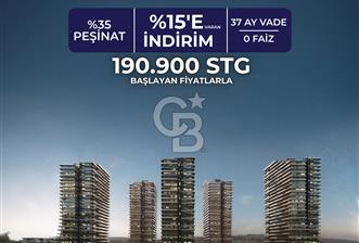 KKTC İskele'nin En İyi Projesi Grand Sapphire Blu'da Ödeme Planlı Satılık Fırsat 2+1 Daire