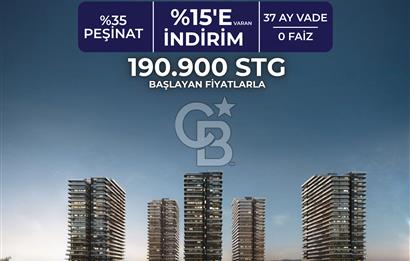 KKTC İskele'nin En İyi Projesi Grand Sapphire Blu'da Ödeme Planlı Satılık Fırsat 2+1 Daire