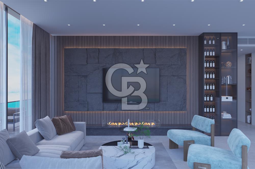 KKTC İskele'nin En İyi Projesi Grand Sapphire Blu'da Ödeme Planlı Satılık Fırsat 2+1 Daire