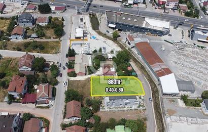 BAŞİSKELE KÖRFEZ MAHALLESİ'NDE 883 m² SATILIK KONUT ARSASI