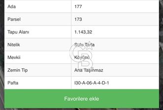 Mamak Kızılca 1143 M2 TARLA