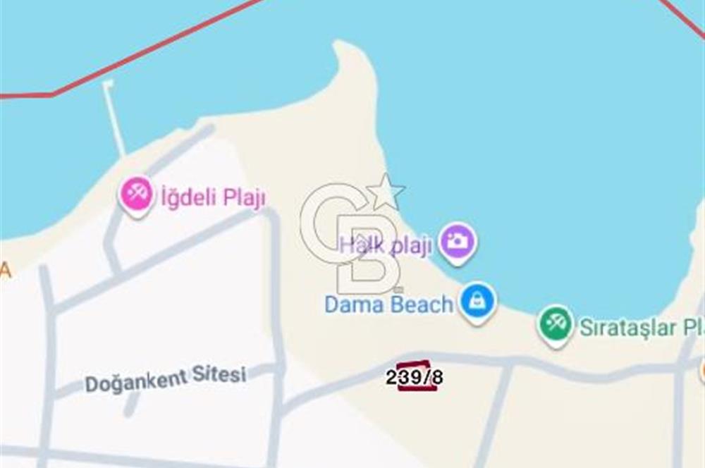 BALIKESİR GÖMEÇ TE DENİZE SIFIR SATILIK 242 M2 ARSA