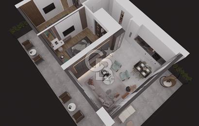 KKTC İskele'nin En İyi Projesi Grand Sapphire Blu'da Ödeme Planlı Satılık Fırsat 2+1 Daire