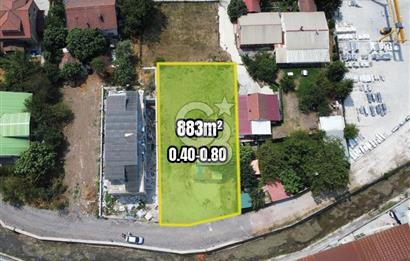 BAŞİSKELE KÖRFEZ MAHALLESİ'NDE 883 m² SATILIK KONUT ARSASI