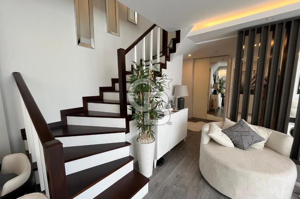 LENS İSTANBUL'DA 3+1 ÖZEL TASARIM ÇATI DUBLEKS SATILIK DAİRE