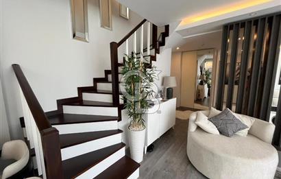 LENS İSTANBUL'DA 3+1 ÖZEL TASARIM ÇATI DUBLEKS SATILIK DAİRE