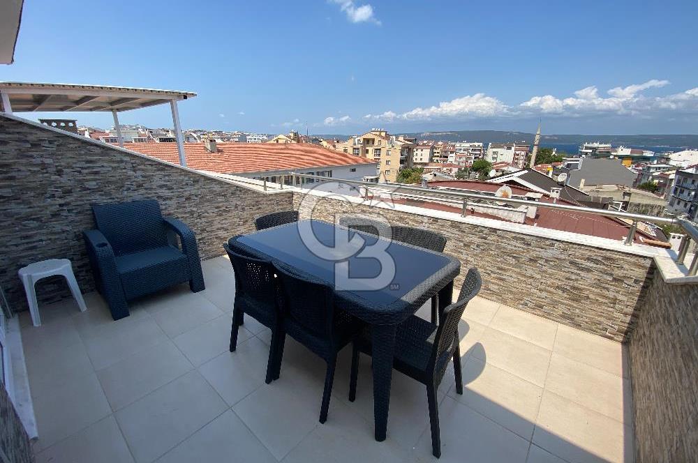 ÇANAKKALE KEPEZ SATILIK BOĞAZ MANZARALI 3+1 DUBLEKS DAİRE