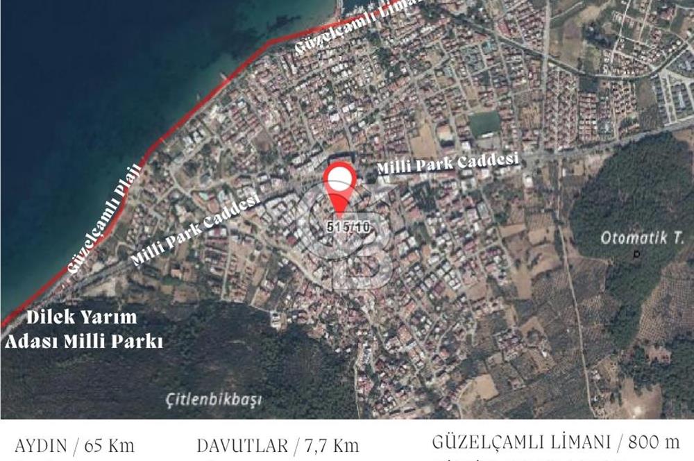Kuşadası Güzelçamlı'da Satılık 1+1 Eşyalı Daire