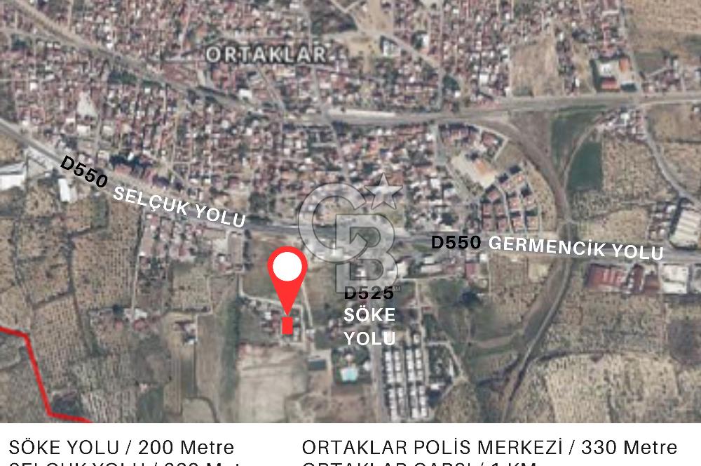 Aydın Germencik Ortaklar Mahallesinde Satılık İmarlı Fırsat Arsa
