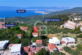 GÜNDOĞDU KÖYÜ DENİZ MANZARALI VİLLA İMARLI 2168 m2ARSA
