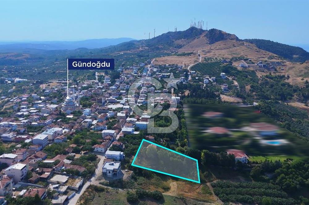 GÜNDOĞDU KÖYÜ DENİZ MANZARALI VİLLA İMARLI 2168 m2ARSA