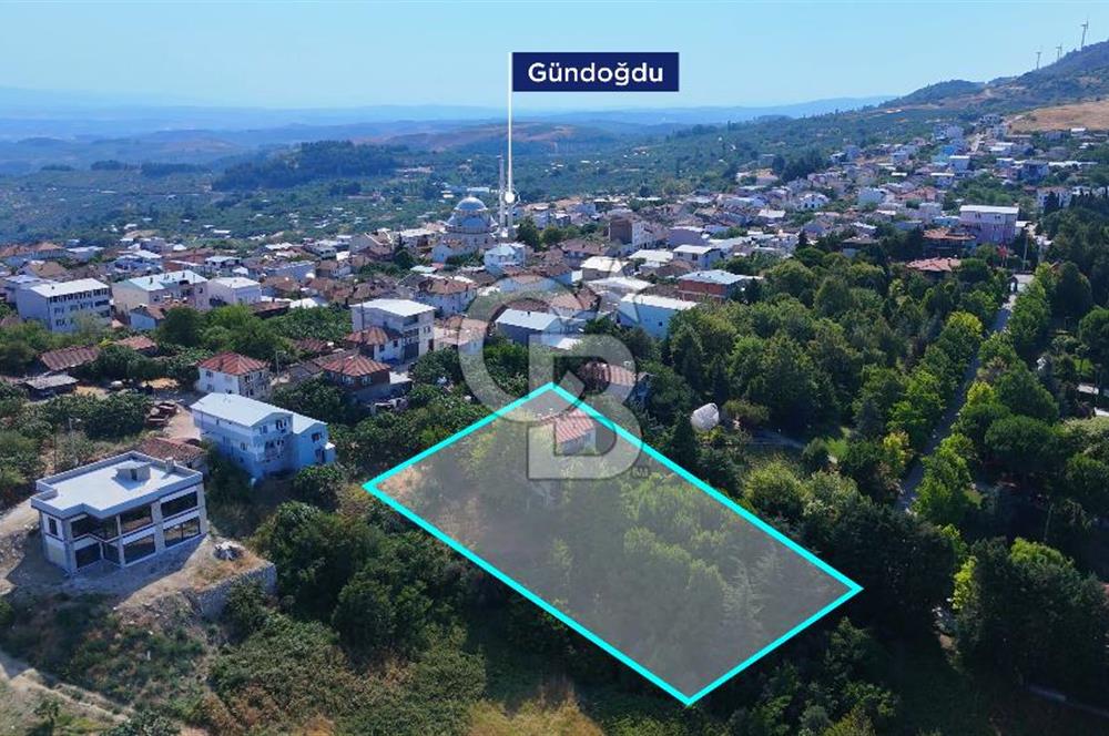 GÜNDOĞDU KÖYÜ DENİZ MANZARALI VİLLA İMARLI 2168 m2ARSA