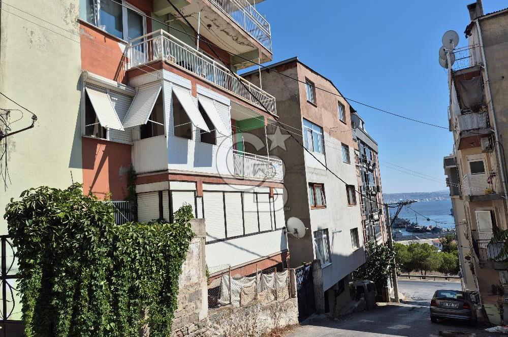 BAYRAKLI GÜMÜŞPALA'DA DENİZ MANZARALI D.GAZLI 3+1 KİRALIK DAİRE