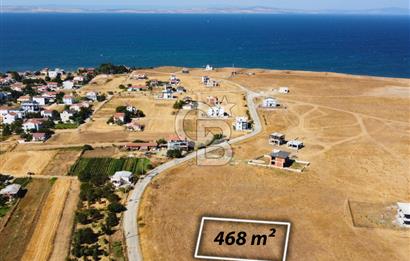 Çanakkale Lapseki'de Deniz Manzaralı 468m² İmarlı Fırsat Arsa