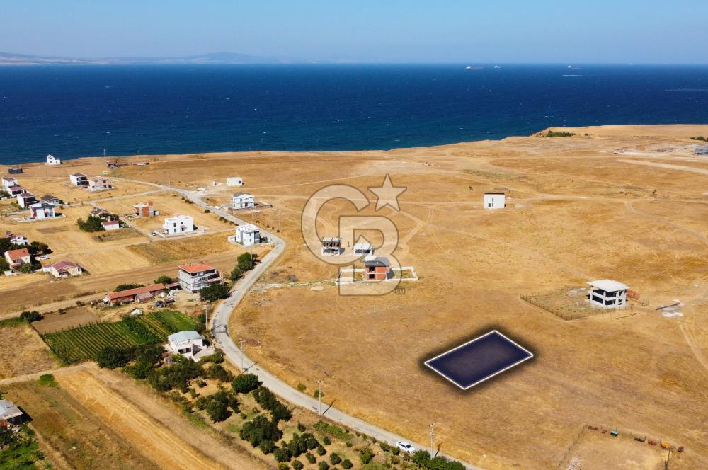 Çanakkale Lapseki'de Deniz Manzaralı 468m² İmarlı Fırsat Arsa