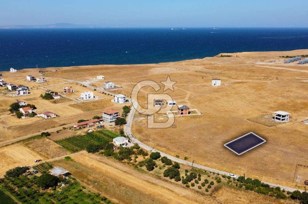 Çanakkale Lapseki'de Deniz Manzaralı 468m² İmarlı Fırsat Arsa