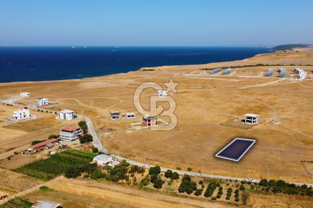 Çanakkale Lapseki'de Deniz Manzaralı 468m² İmarlı Fırsat Arsa