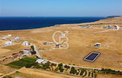 Çanakkale Lapseki'de Deniz Manzaralı 468m² İmarlı Fırsat Arsa
