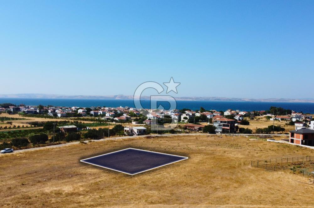 Çanakkale Lapseki'de Deniz Manzaralı 468m² İmarlı Fırsat Arsa