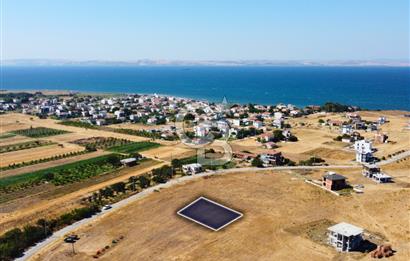 Çanakkale Lapseki'de Deniz Manzaralı 468m² İmarlı Fırsat Arsa