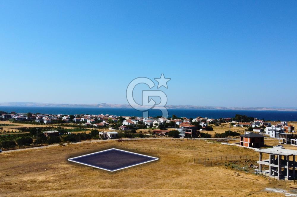 Çanakkale Lapseki'de Deniz Manzaralı 468m² İmarlı Fırsat Arsa