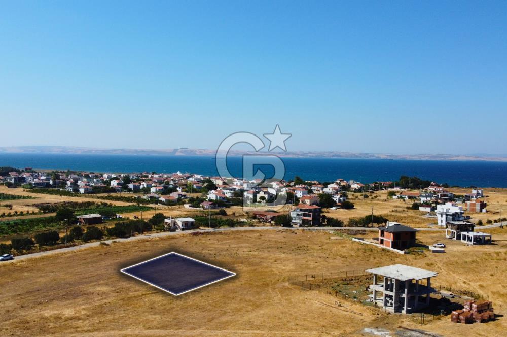 Çanakkale Lapseki'de Deniz Manzaralı 468m² İmarlı Fırsat Arsa
