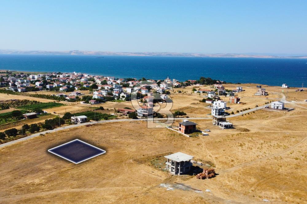 Çanakkale Lapseki'de Deniz Manzaralı 468m² İmarlı Fırsat Arsa