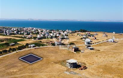 Çanakkale Lapseki'de Deniz Manzaralı 468m² İmarlı Fırsat Arsa
