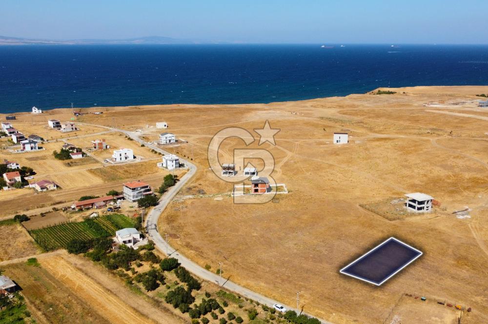 Çanakkale Lapseki Emek Tatile Yakın Deniz Manzaralı 493m² Arsa