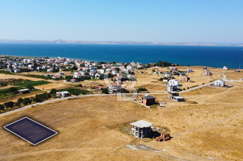 Çanakkale Lapseki Emek Tatile Yakın Deniz Manzaralı 493m² Arsa