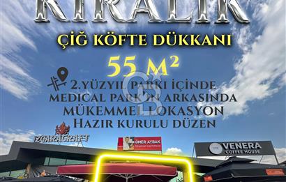 2. Yüzyıl Parkı’nda Devren Çiğ Köfte Dükkanı – Tüm Malzemelerle