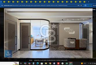 ÇAKIROĞLU PLAZA YAPILI TESLİM EDİLECEK 3 CEPHELİ 180 m2 OFİS
