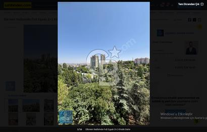 Dikmen Vadisinde Full Eşyalı 2+1 Kiralık Daire