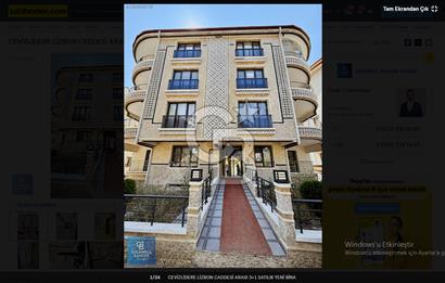 CEVİZLİDERE LİZBON CADDESİ ARASI 3+1 SATILIK YENİ BİNA