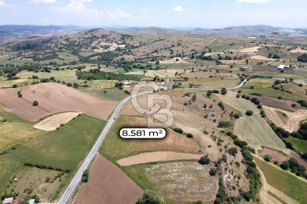 CB EAGLE'DAN NARLI'DA ASFALT YOLA CEPHE 8.581 m² SATILIK TARLA
