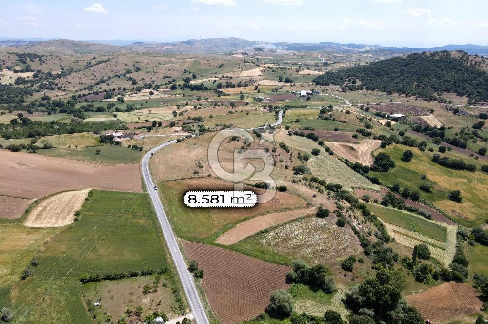 CB EAGLE'DAN NARLI'DA ASFALT YOLA CEPHE 8.581 m² SATILIK TARLA