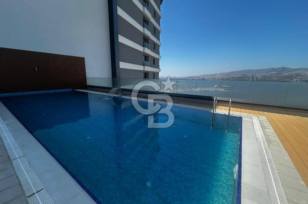 İNCİ PREMİUM'DA DENİZ MANZARALI FULL EŞYALI 1+1 SATILIK DAİRE