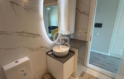 İNCİ PREMİUM'DA DENİZ MANZARALI FULL EŞYALI 1+1 SATILIK DAİRE
