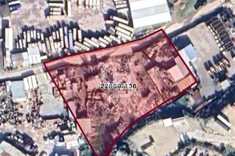 İzmir Pınarbaşı 5. Sanayi içerisinde Satılık 7.2 Dönüm Arazi