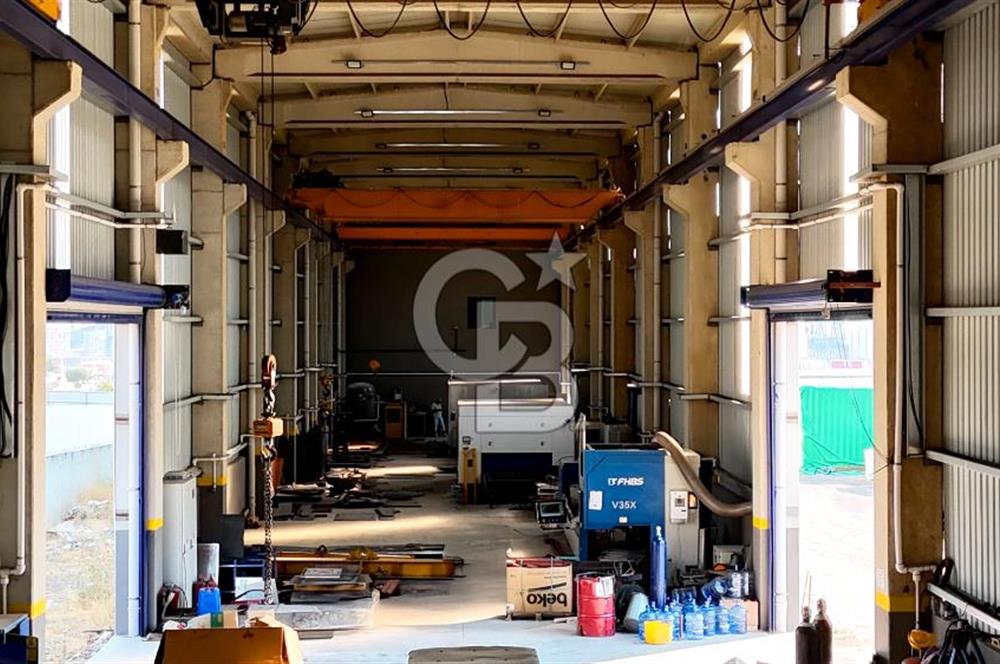 Aliağa OSB de 3.130 m2 Arsa İçinde 1.938 m2 Satılık Fabrika