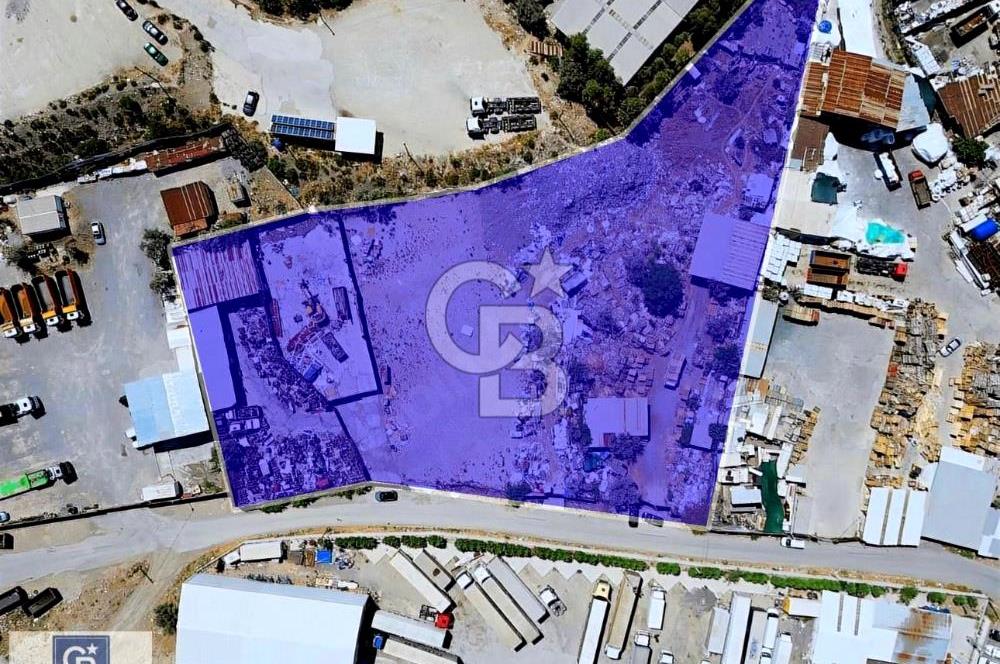 İzmir Pınarbaşı 5. Sanayi içerisinde Satılık 7.2 Dönüm Arazi