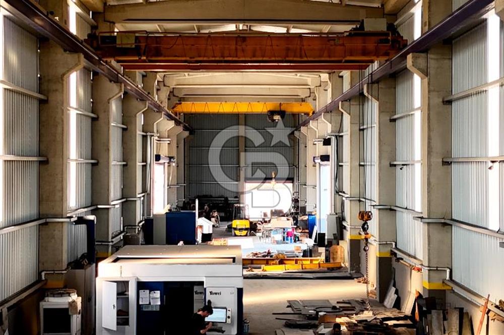 Aliağa OSB de 3.130 m2 Arsa İçinde 1.938 m2 Satılık Fabrika