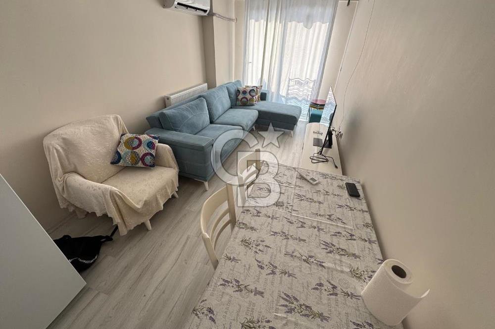 BAYRAKLI OSMANGAZİ'DE YATIRIMLIK, ARA KAT, SATILIK 1+1 KÖŞE DAİRE