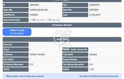 CB VİZYON GÖKHAN KORAL'DAN ÇİĞDEM MAHALLESİNDE SATILIK ARSA