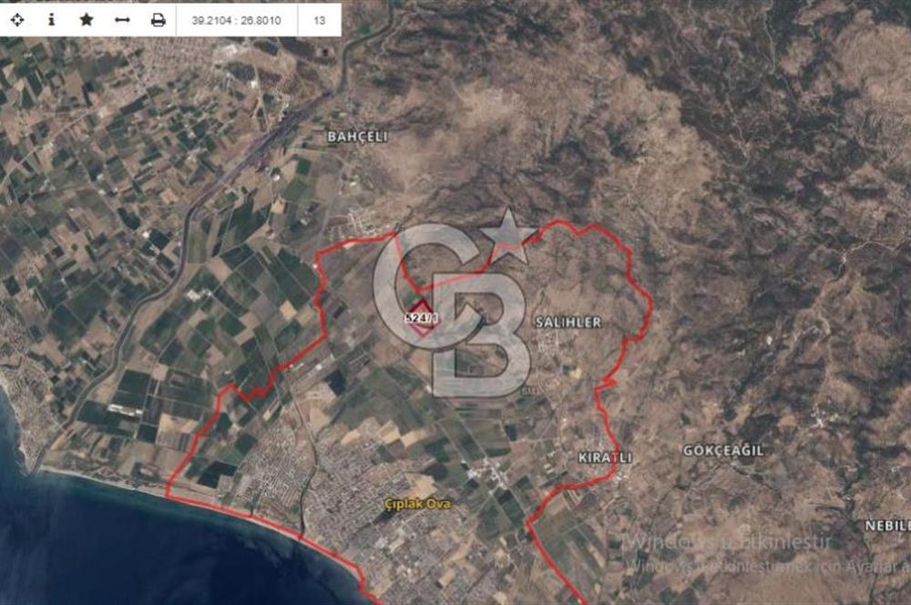 İZMİR DİKİLİ SALİHLERDE SATILIK 500 M² ARSA 