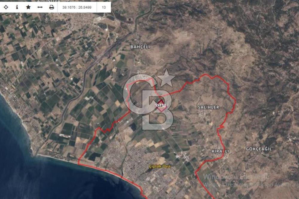 İZMİR DİKİLİ SALİHLERDE SATILIK 500 M² ARSA 