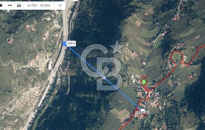 MAÇKA ORTAKÖY'DE 2 CEPHE YOLU OLAN SATILIK ARAZİ